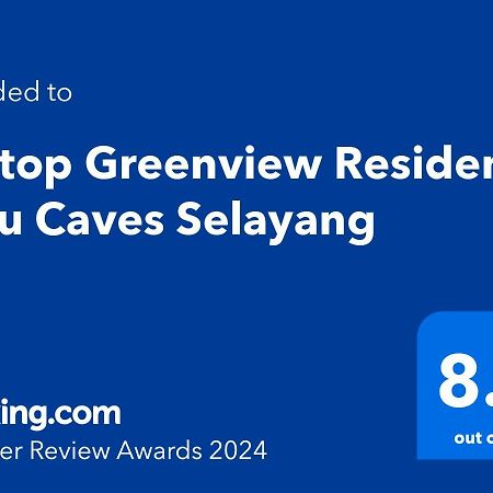 Hilltop Greenview Residence Batu Caves Selayang Exteriör bild